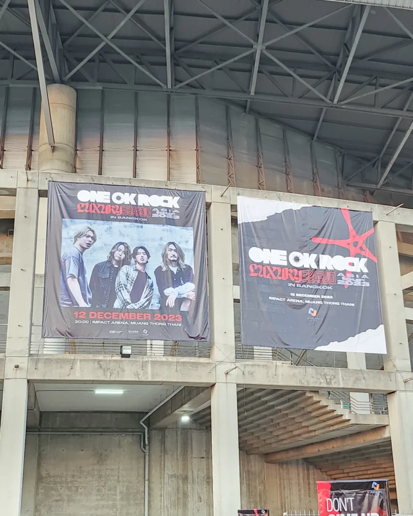 One Ok Rock live in Bangkok 2023