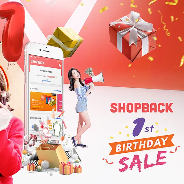 Celebrate with extra cashback and online to offline campaign to drive sales.